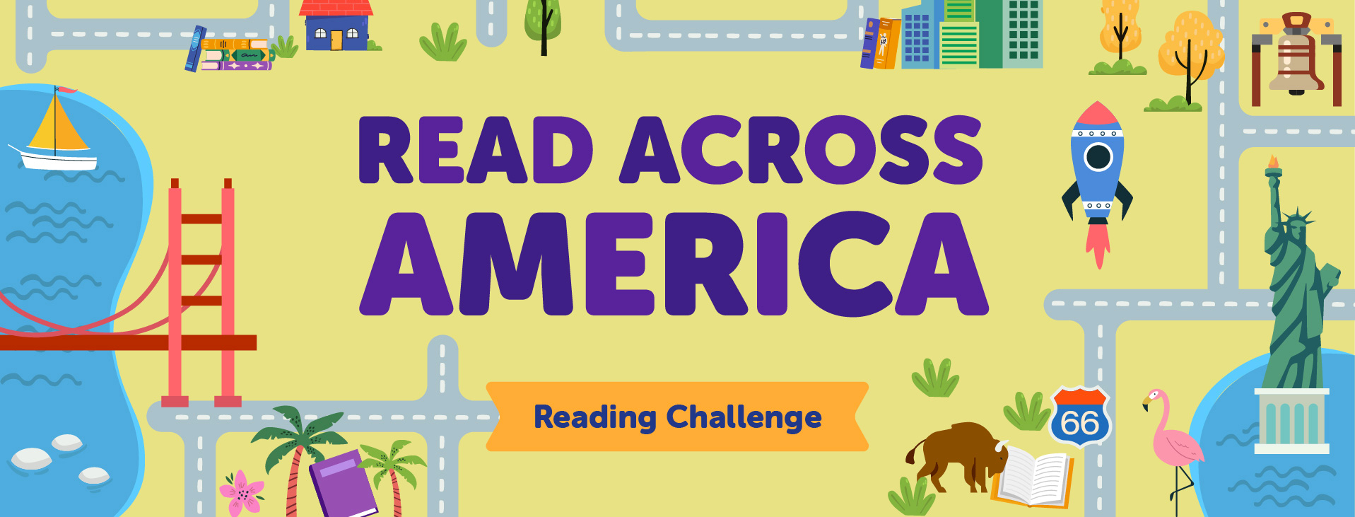 Read Across America challenge banner