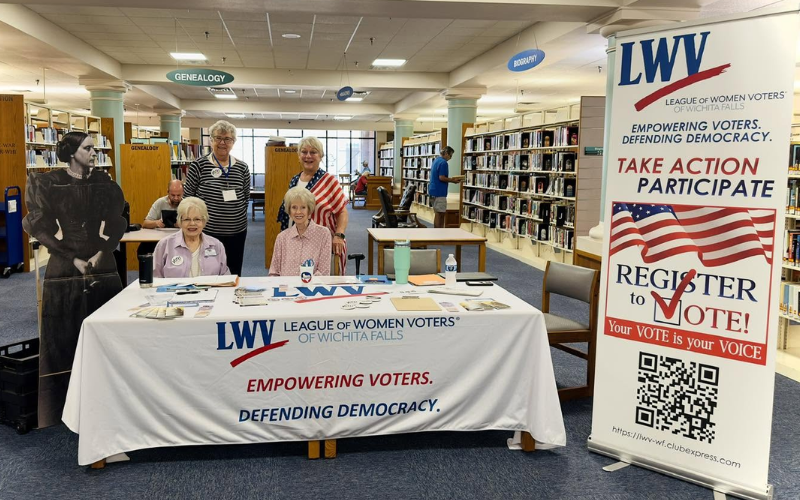 National Voter Registration Day with the League of Women Voters 2026