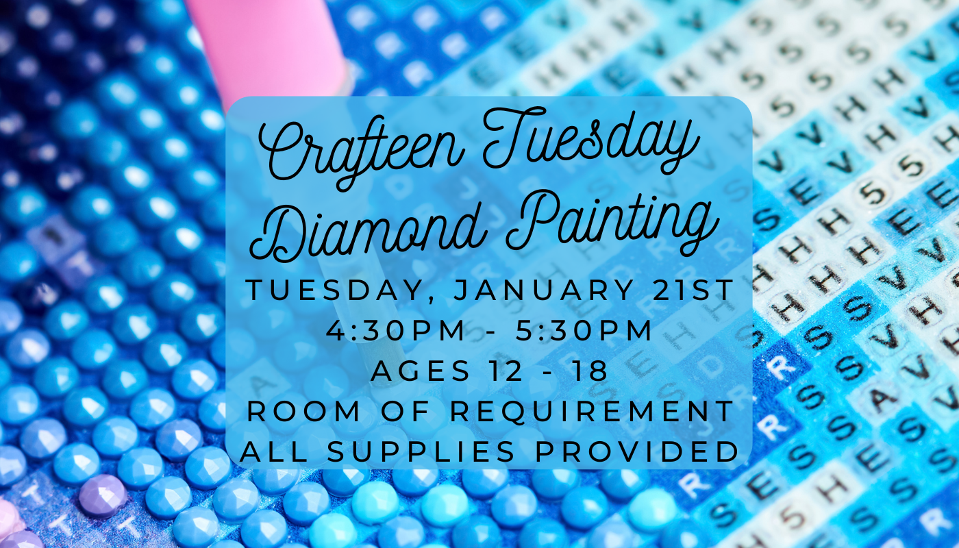 Crafteen Tuesday: Diamond Painting