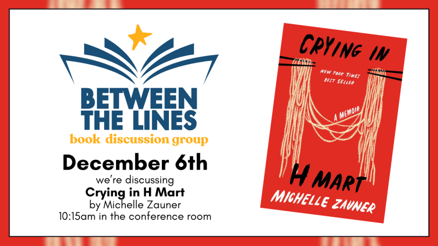 Between the Lines Book Club December