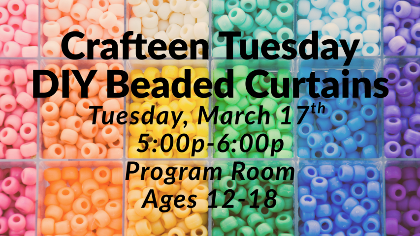Crafteen Tuesday: DIY Beaded Curtains