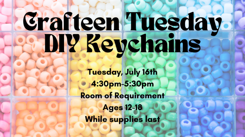 Crafteen Tuesday: DIY Keychains