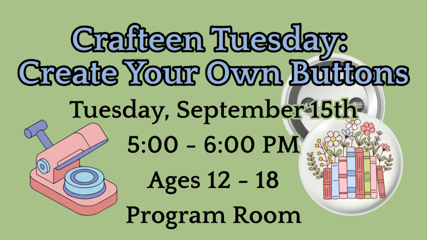 Crafteen Tuesday: Buttons