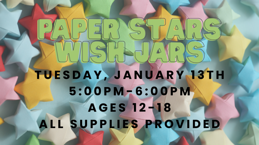Paper Stars Wish Jars