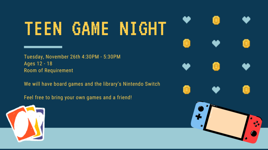 Teen Game Night