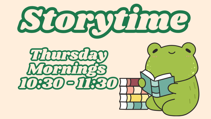 Storytime Thursdays at 10:30